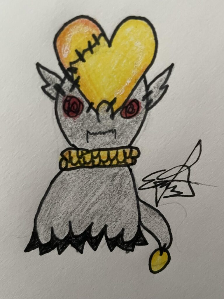 Day 1 of drawing Mimikyu’s <3