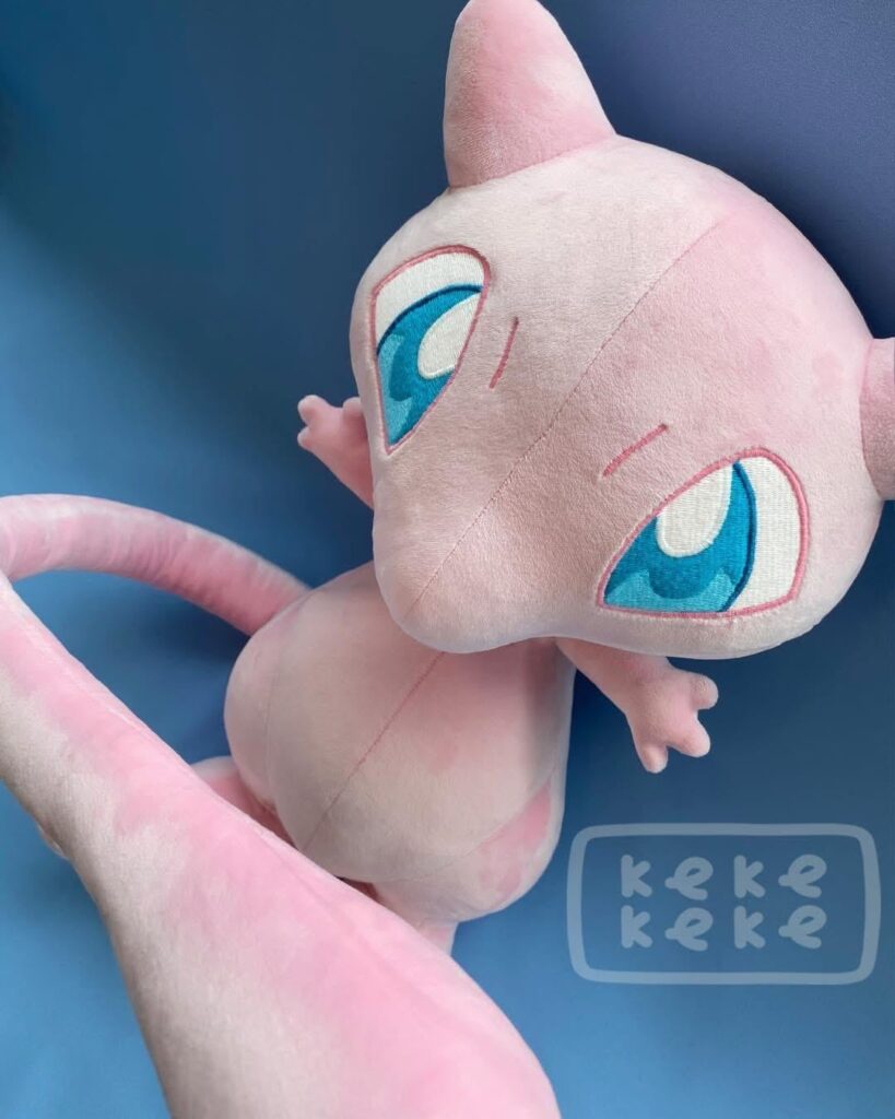 I made my own Mew Plushie!