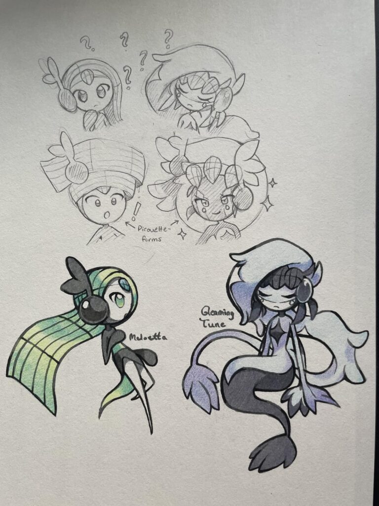 opinions/feedback for my fakemon?? (digital version was concept with bad color choice)