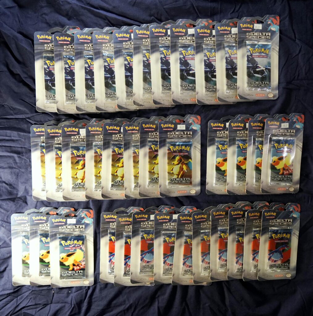 16 years ago, I ordered a EX Delta Species Booster Box from an Online Card Store that was going into liquidation. Instead, they sent 36 Blister Packs and told me they had no Booster Boxes left. I then got a partial refund for getting the blisters and not the box as an apology.
