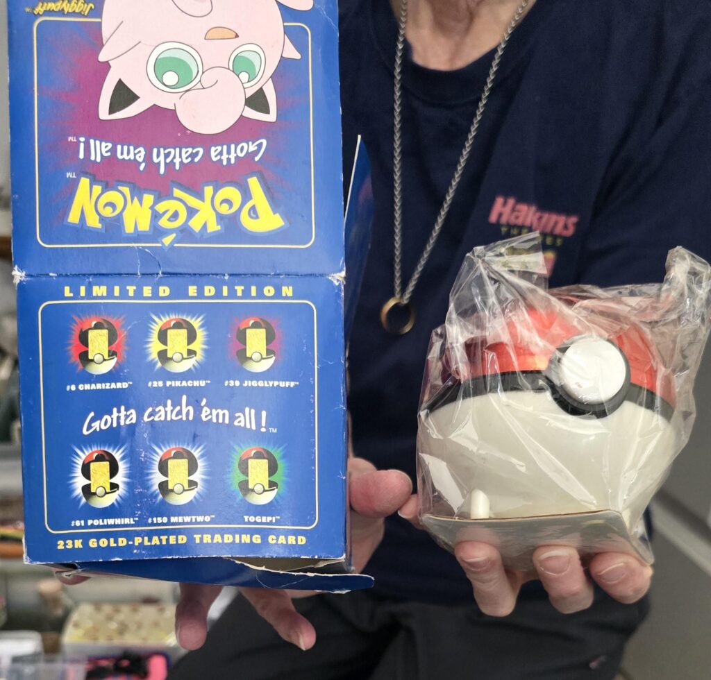 My mom found a hidden gem in her closet. Unopened.