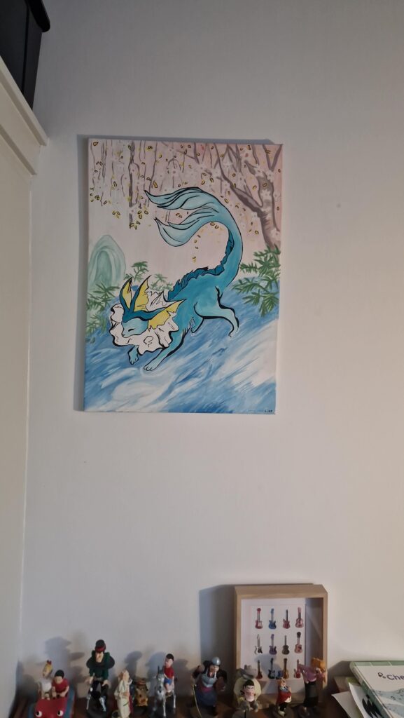 Vaporeon painting