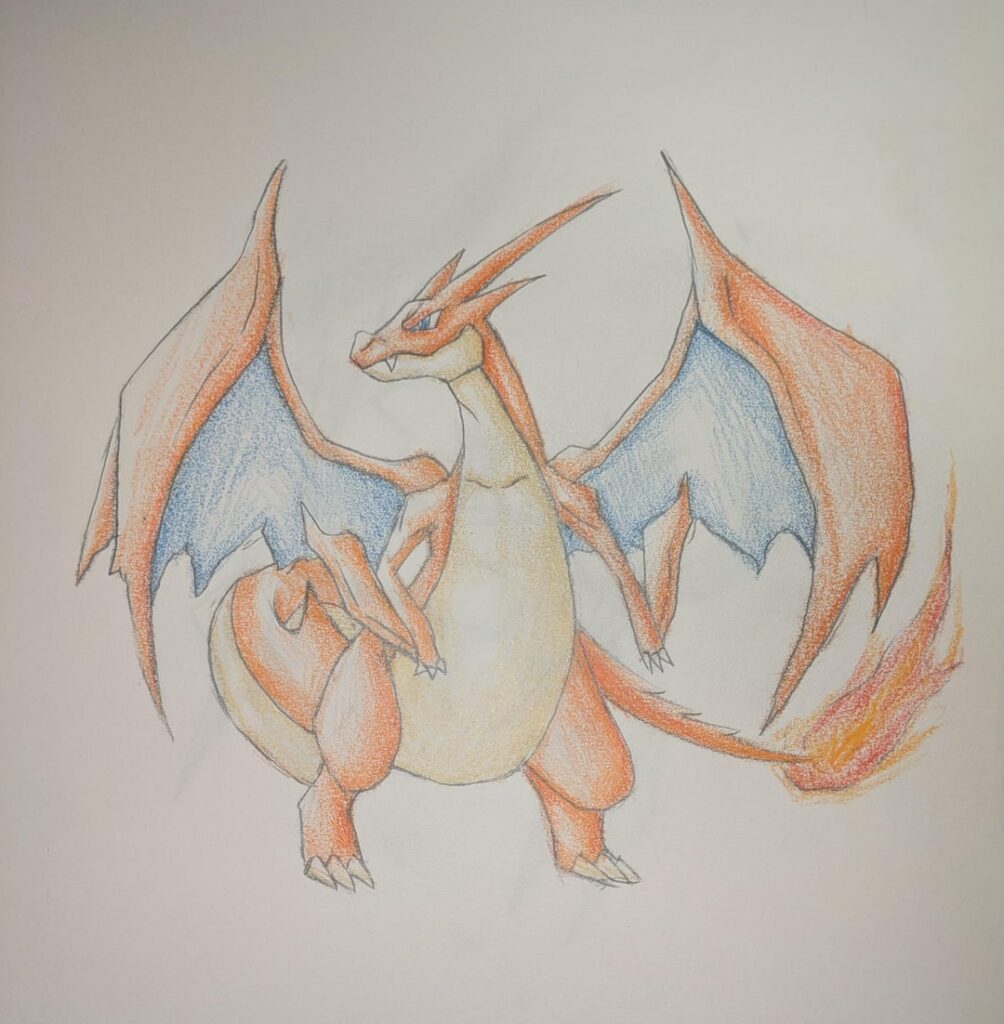 Colored pencil art