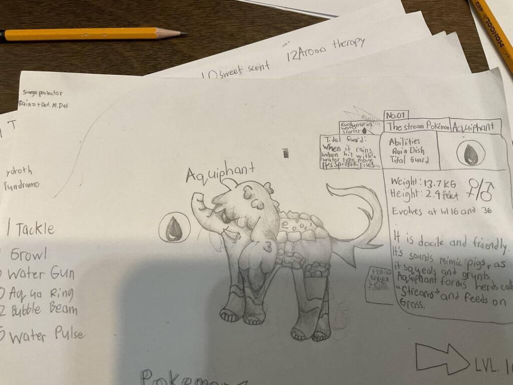 Evolutionaria Pokémon at the moment— The starters and other Pokémon