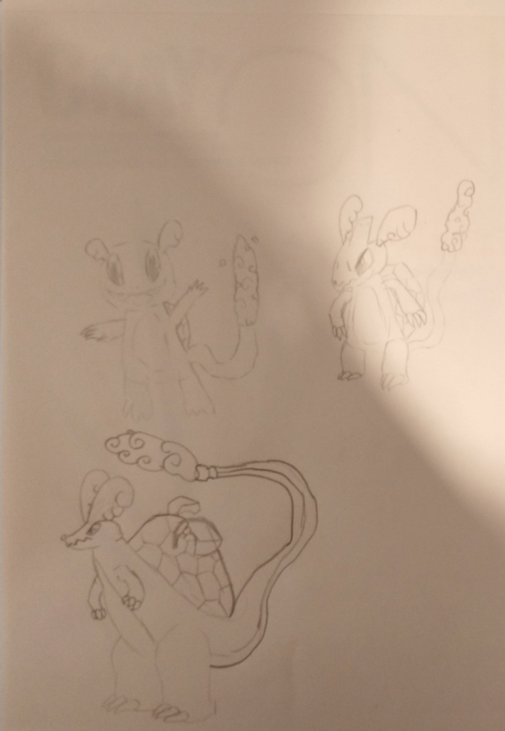 Charizard and Blastoise cossbreed!