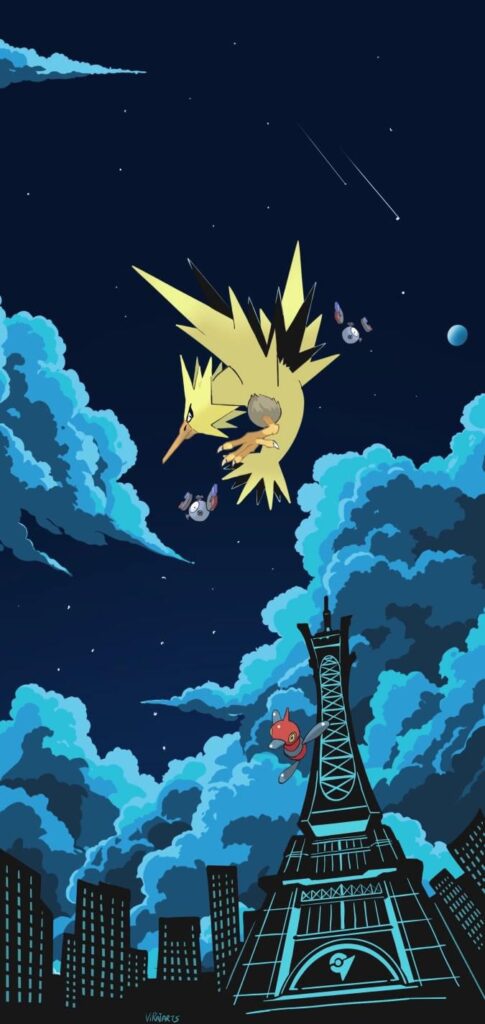lord of thunder and lighting zapdos | new artwork | vividviratarts