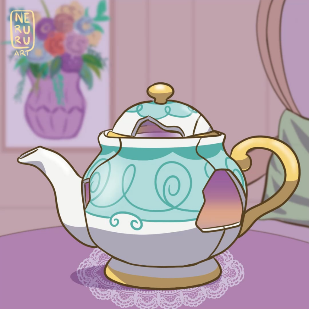 My tea is moving!