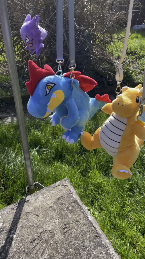 Pokemon plush bag