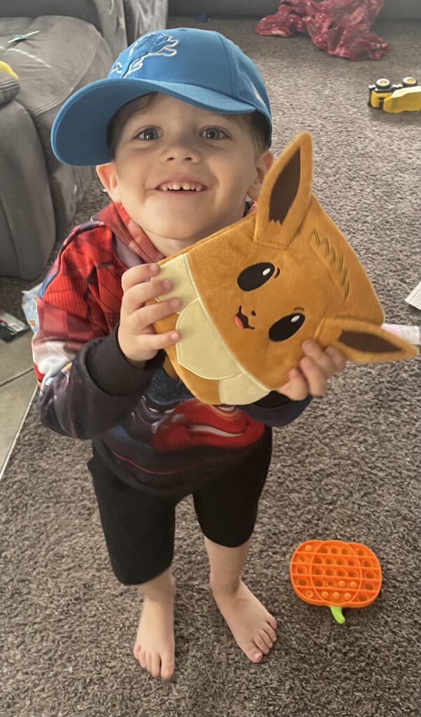 I cannot thank the two people in front of me enough for making my son so happy.