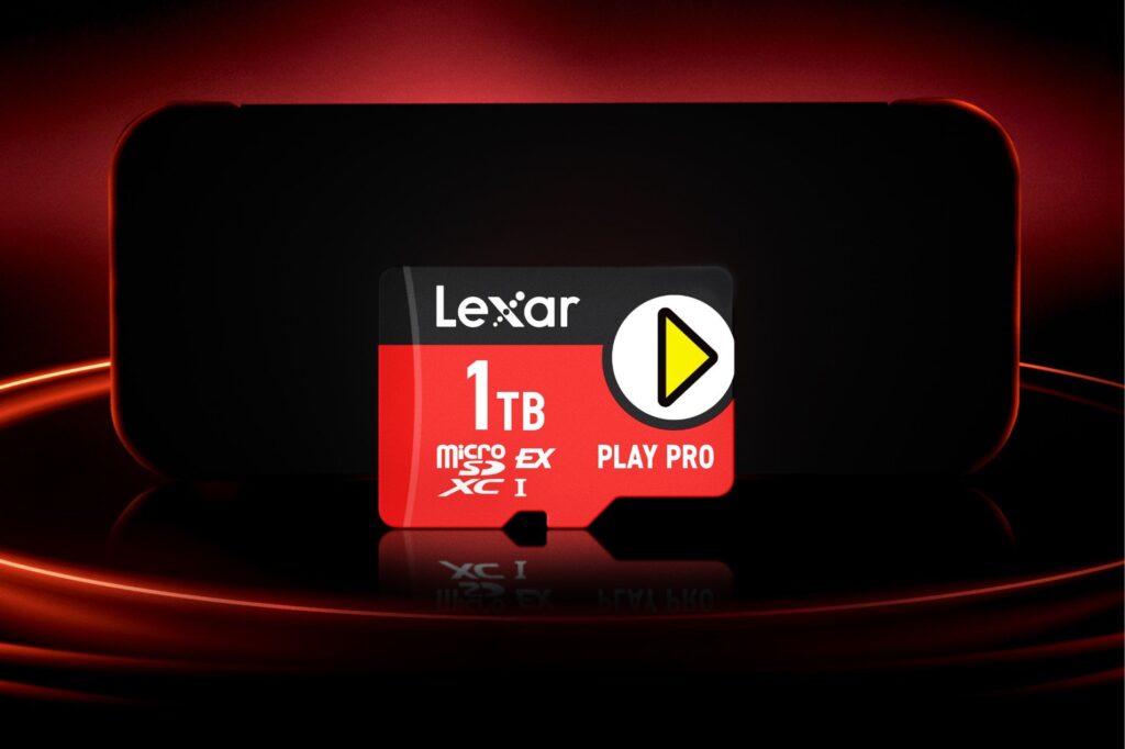Lexar Ships the World’s First 1TB microSD Express Card for use with Nintendo Switch 2