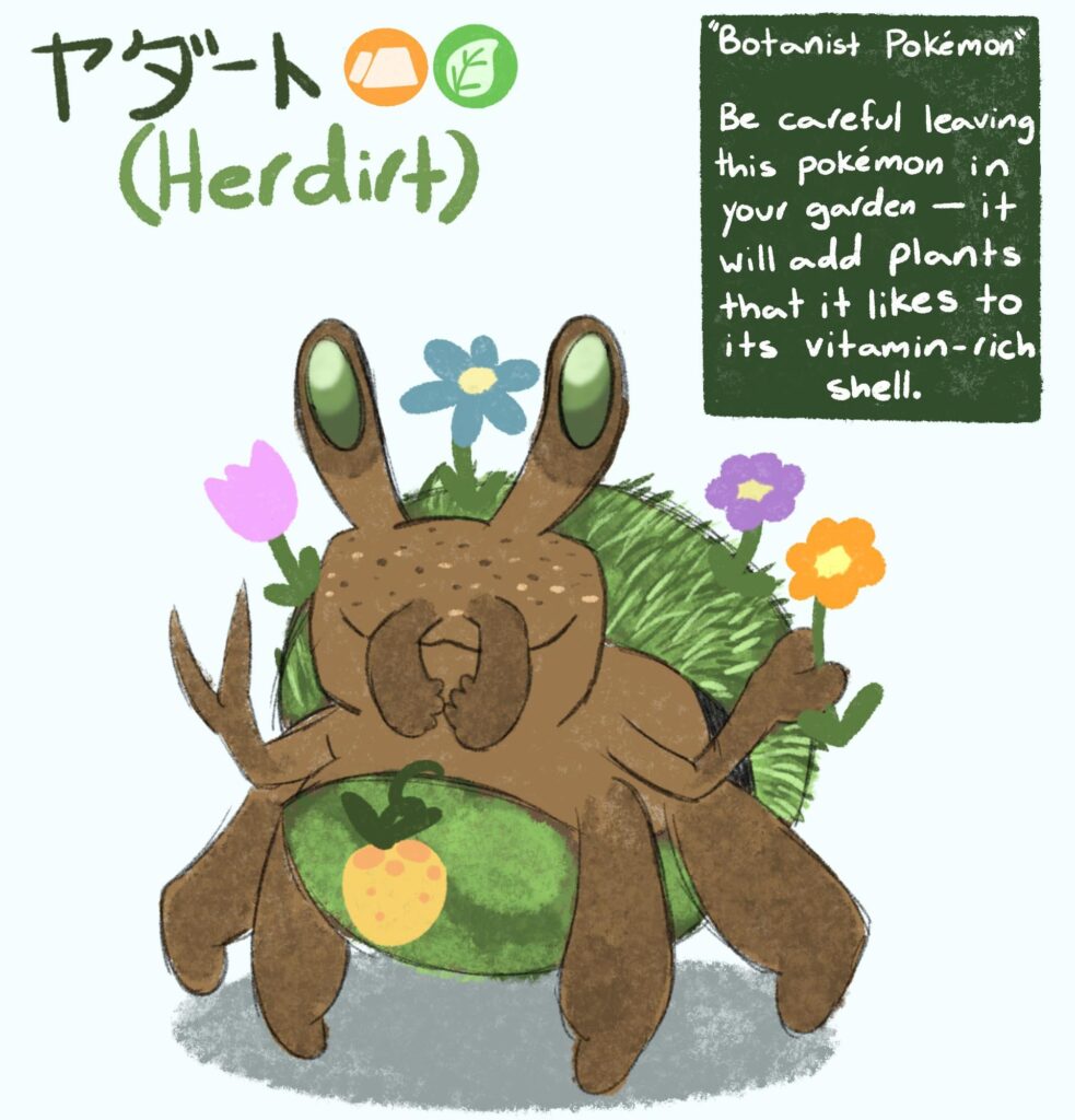 Herdirt (Botanist Pokemon)