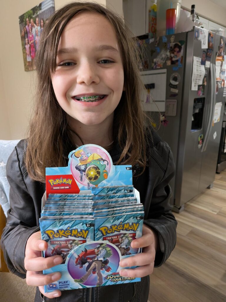 My daughter (and I) are new to collecting and have struggled to find ANYTHING to open. Today was a rainbow of emotions for her.