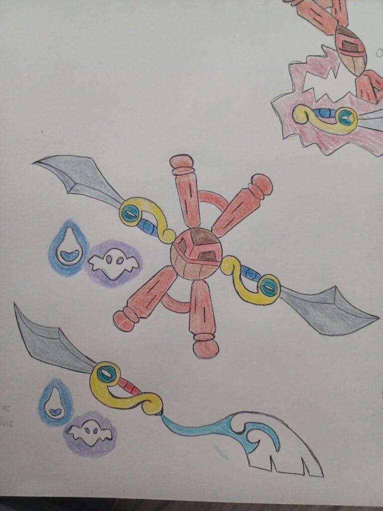 WHEBORAN Honedge & Doublade. Based on Pirates.