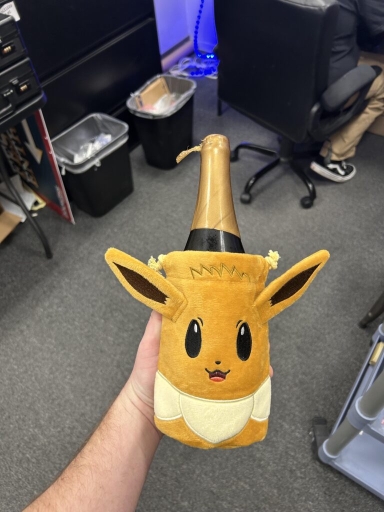 A perfect fit! New wine bottle koozie