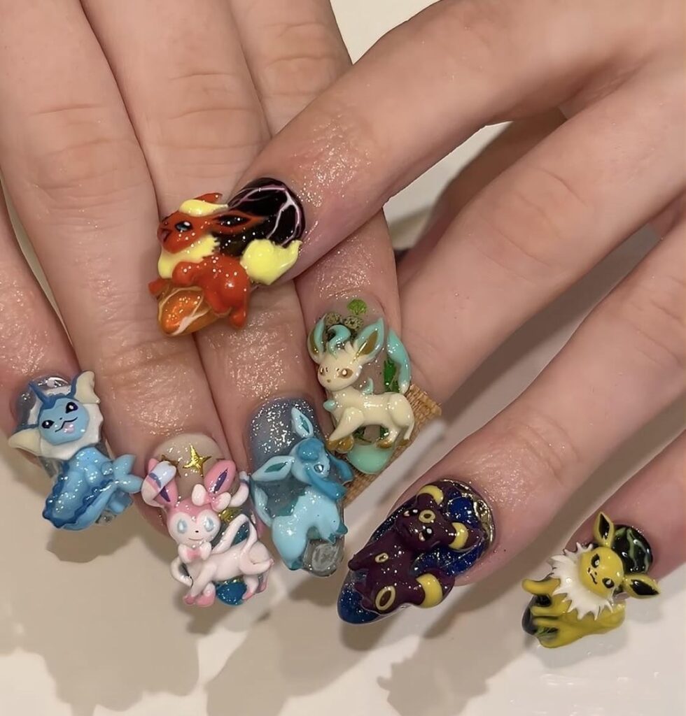 Pokémon Nails 💅