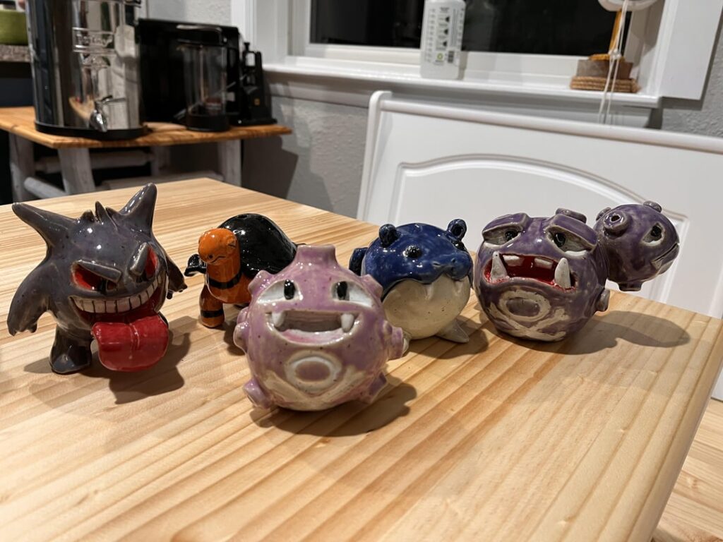 [OC] Made some Pokémon Ceramics!