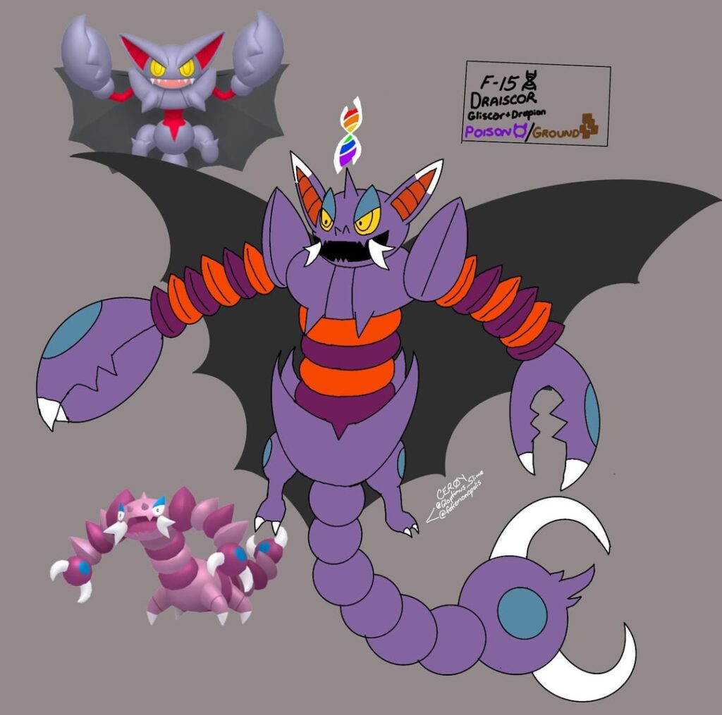 [OC] here are two of the many fusions. You will be able to create while adventuring in the Combinar region.