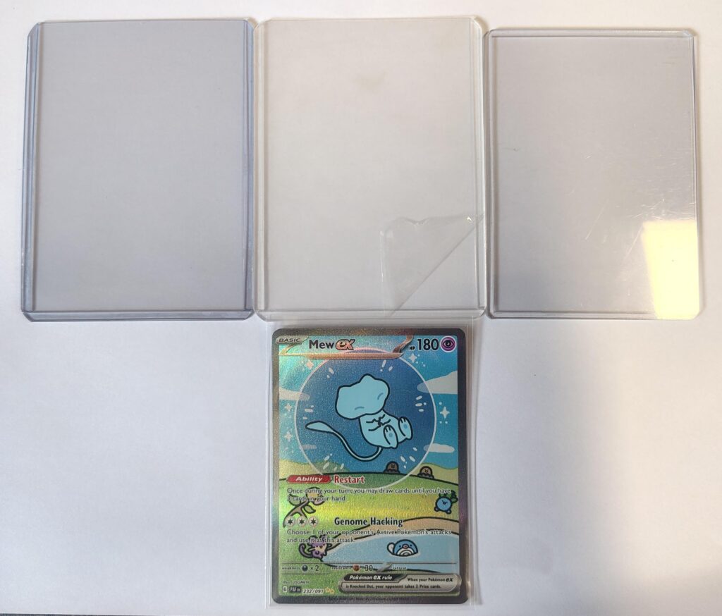 Good toploaders better and less bulkier than Ultra Pro? Can you show me what you use