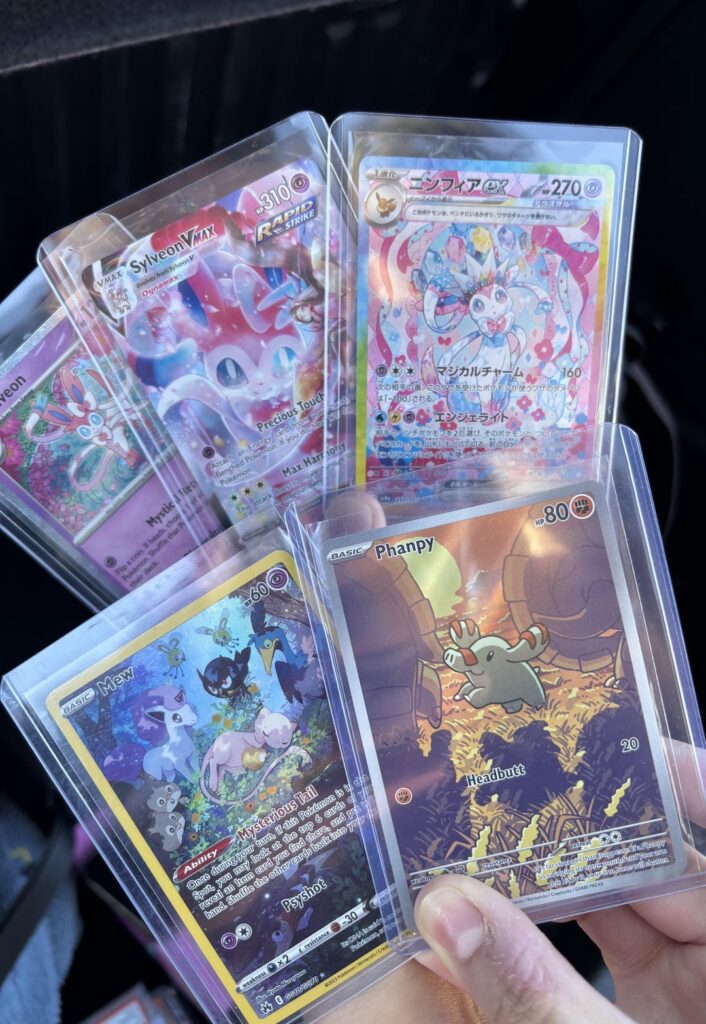 Went to a pokemania event for my hubby, I couldn’t help myself and spent more than him