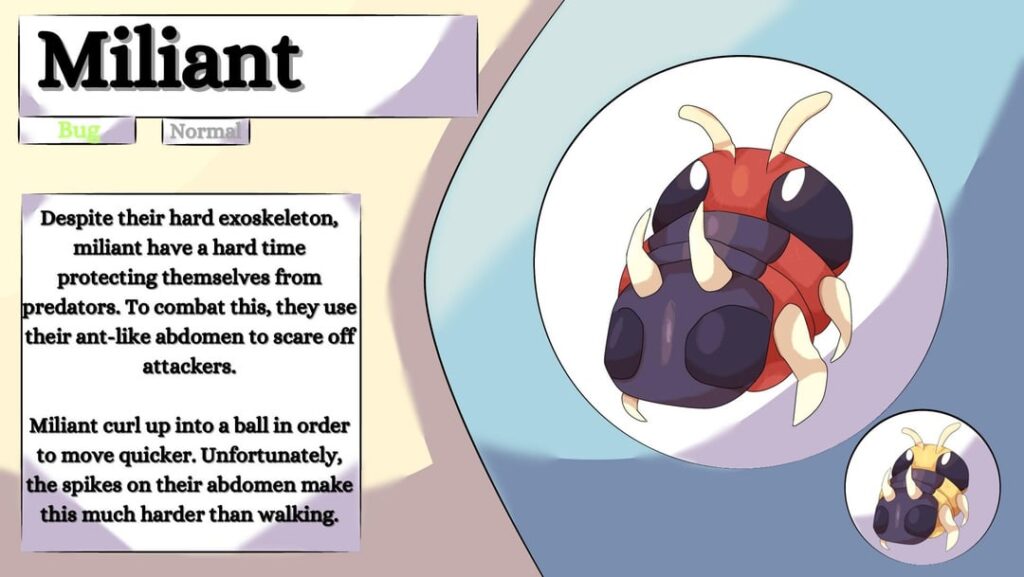 A bug evolution line for my dnd campaign (: