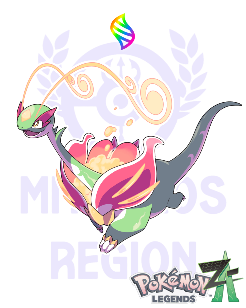 [OC] Mega Meganium – The Belle of the Gardens