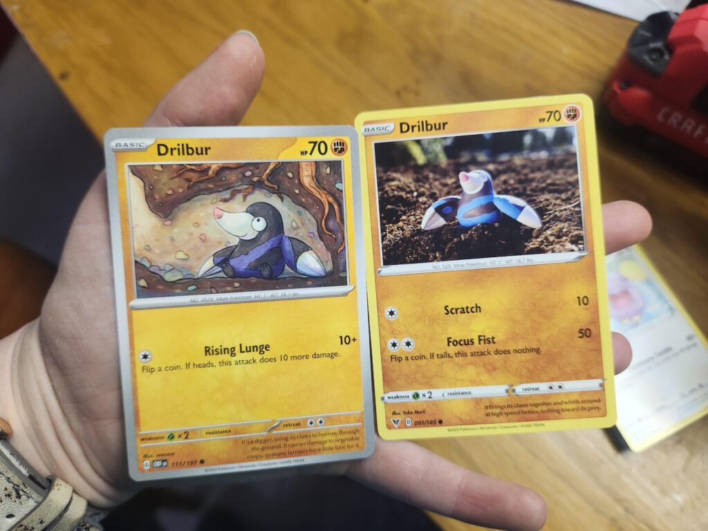 Why are they different? Same pack