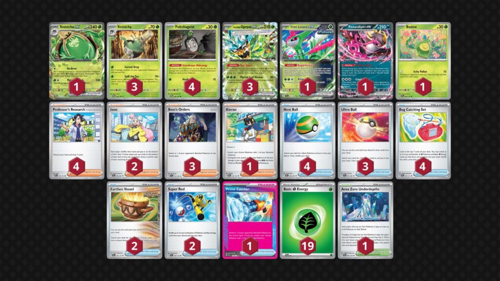 My NAIC (hopeful) Sinistcha ex deck :3