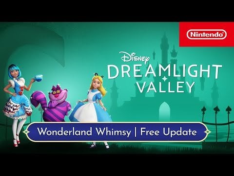 Disney Dreamlight Valley – Wonderland Whimsy Update – Nintendo Switch
