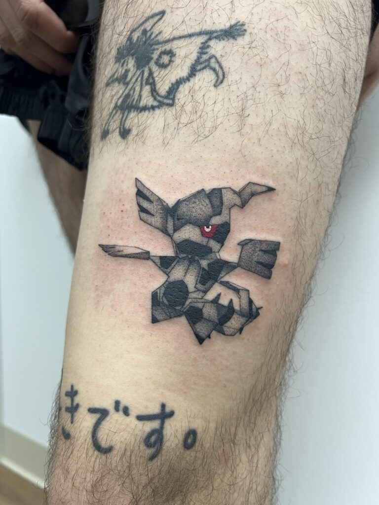 Pokemon Rumble Zekrom Tattoo