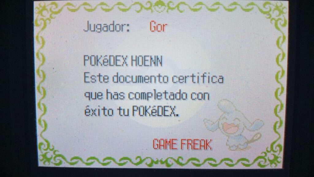 I completed a Hoenn Living Dex in RSE by getting every Pokémon in their most difficult way possible!
