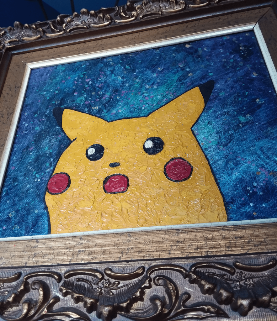 My friend painted this - I thought yall would like it here