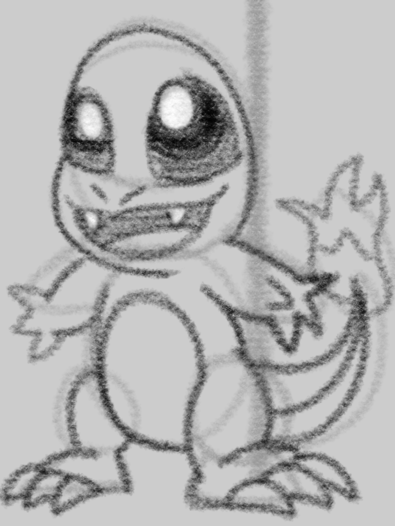 [OC] My simple digital sketch of Charmander