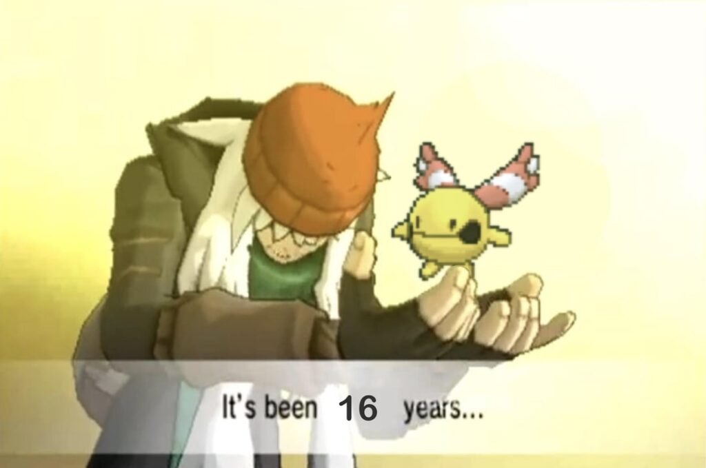 My boy is back after so many years…