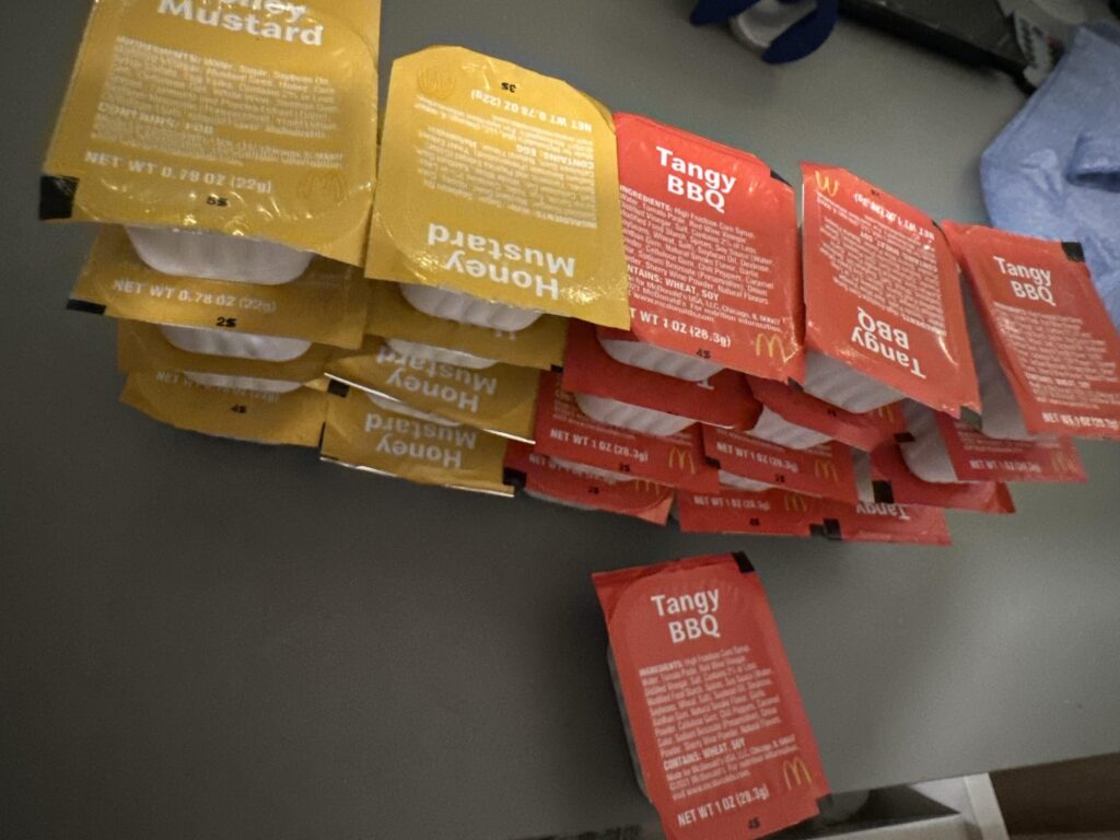 Scalpers hit McDonald's Sauces
