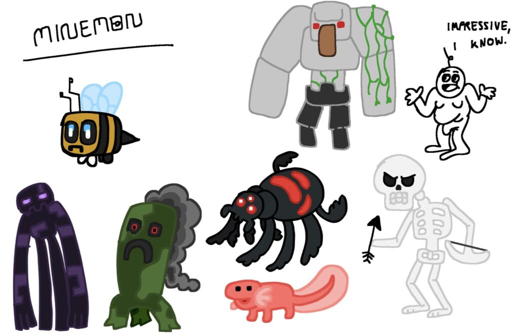 Minemon (i know, very creative and cool)