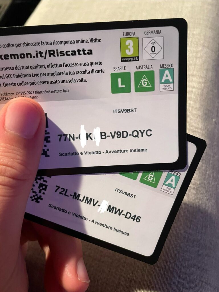 Journey Together TCG codes