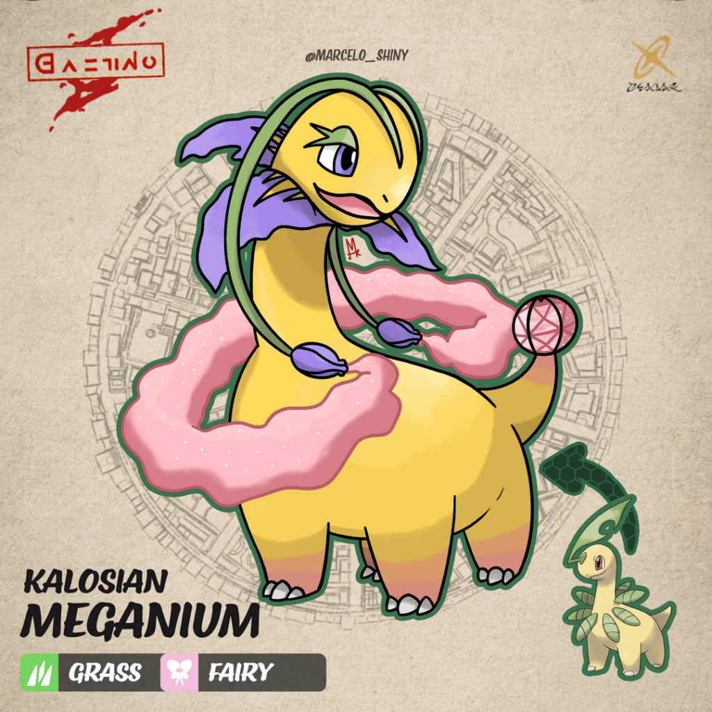 (OC) Kalosian Meganium