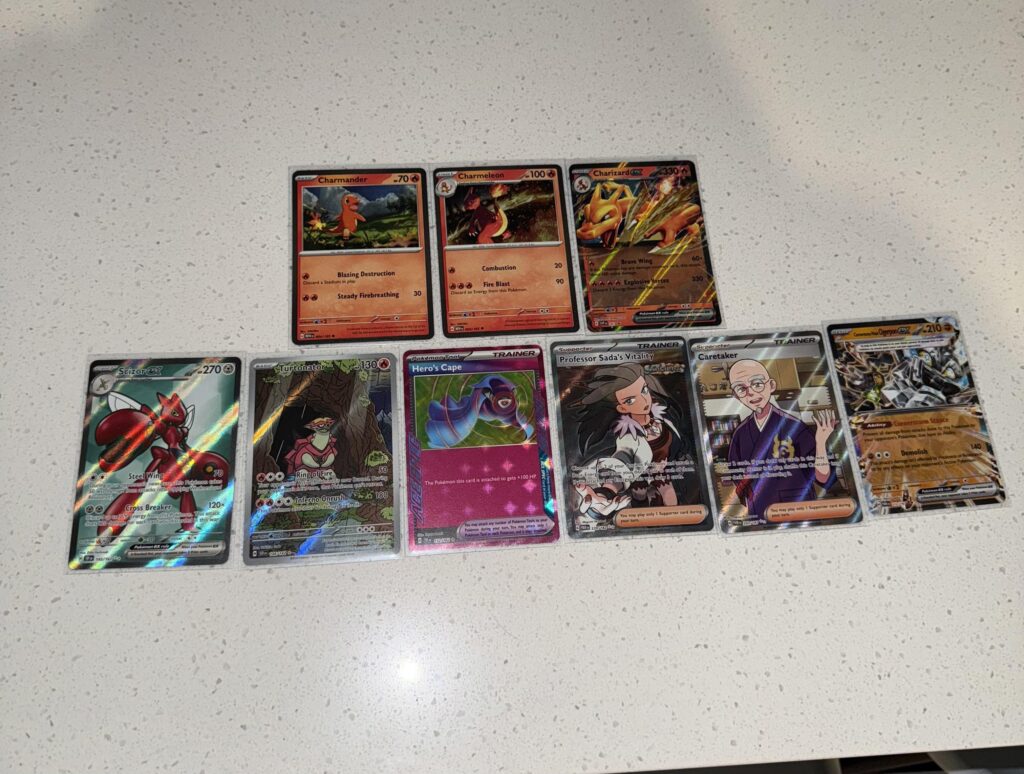 Bought the discounted Charizard ex Super Premium Collection box and these were my pulls. Not bad but I’m glad I didn’t pay MSRP lol