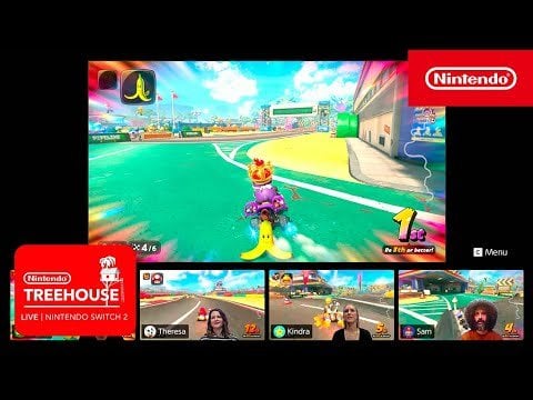 Mario Kart World - GameChat – Nintendo Treehouse: Live | Nintendo Switch 2
