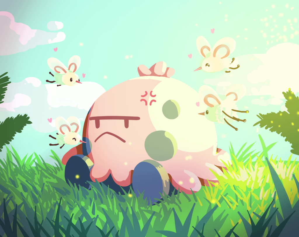 Shroomish's unwanted love <3