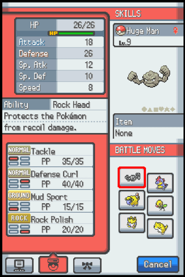 Best way to level-up my Geodude?/other/advice : Pokémon Heartgold