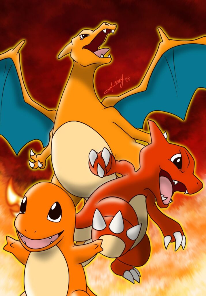 (OC) First time drawing Pokémon!