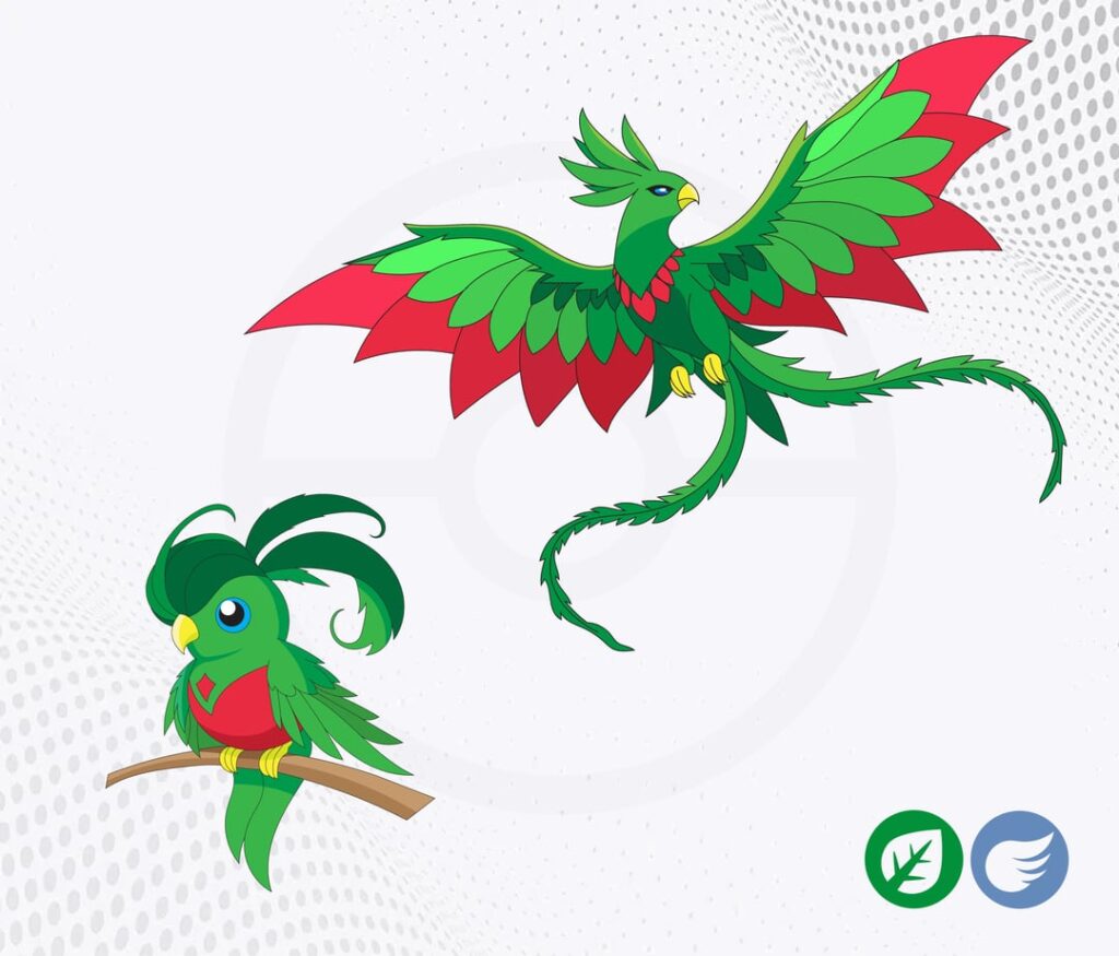 Concept - Quetzal Pokemon