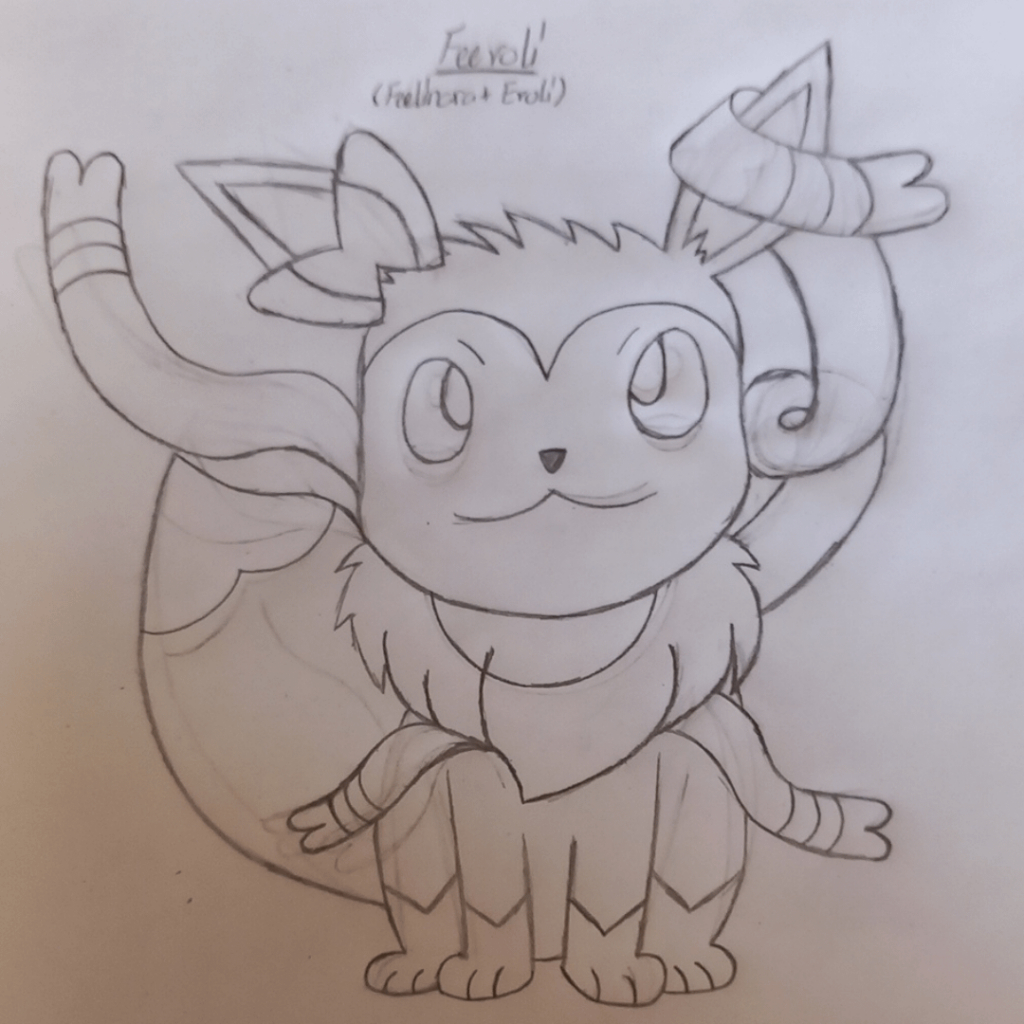 Silvee or something like that (Silveon + Eevee)