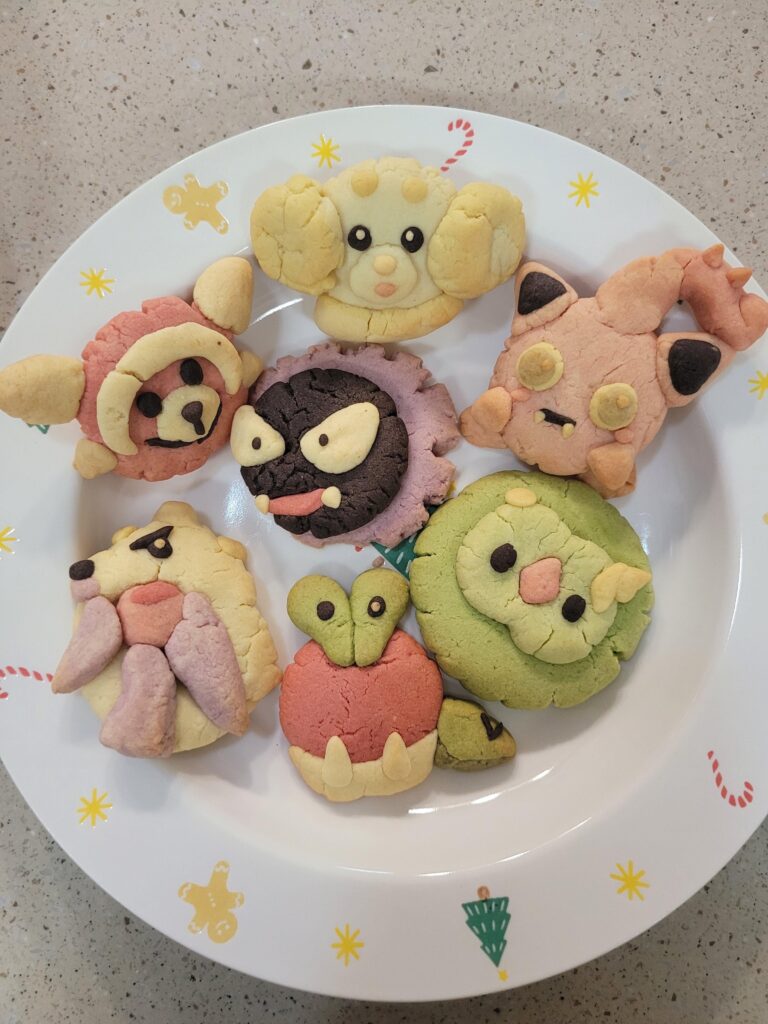 I made these cookies for my sons