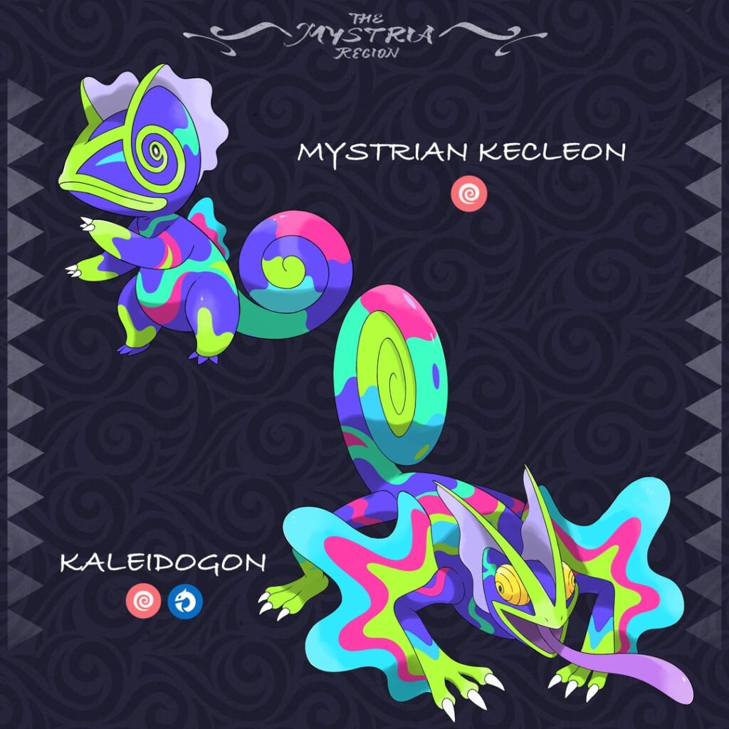Regional Kecleon with a new evo for the region
