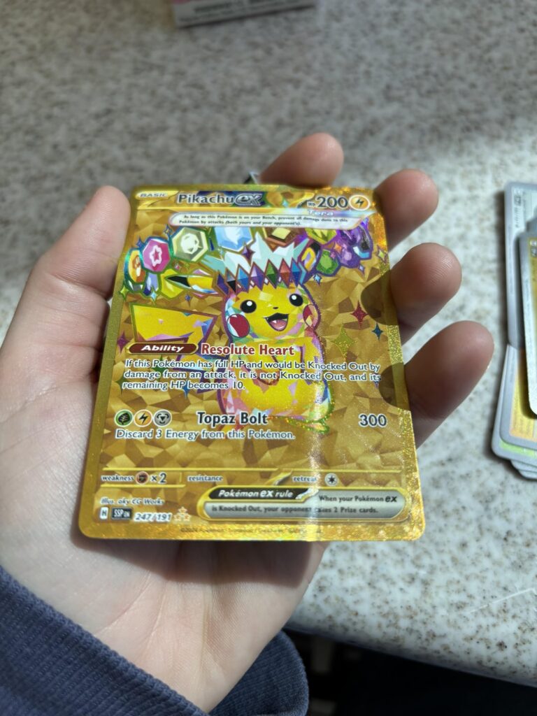 Pulled my most expensive card and….