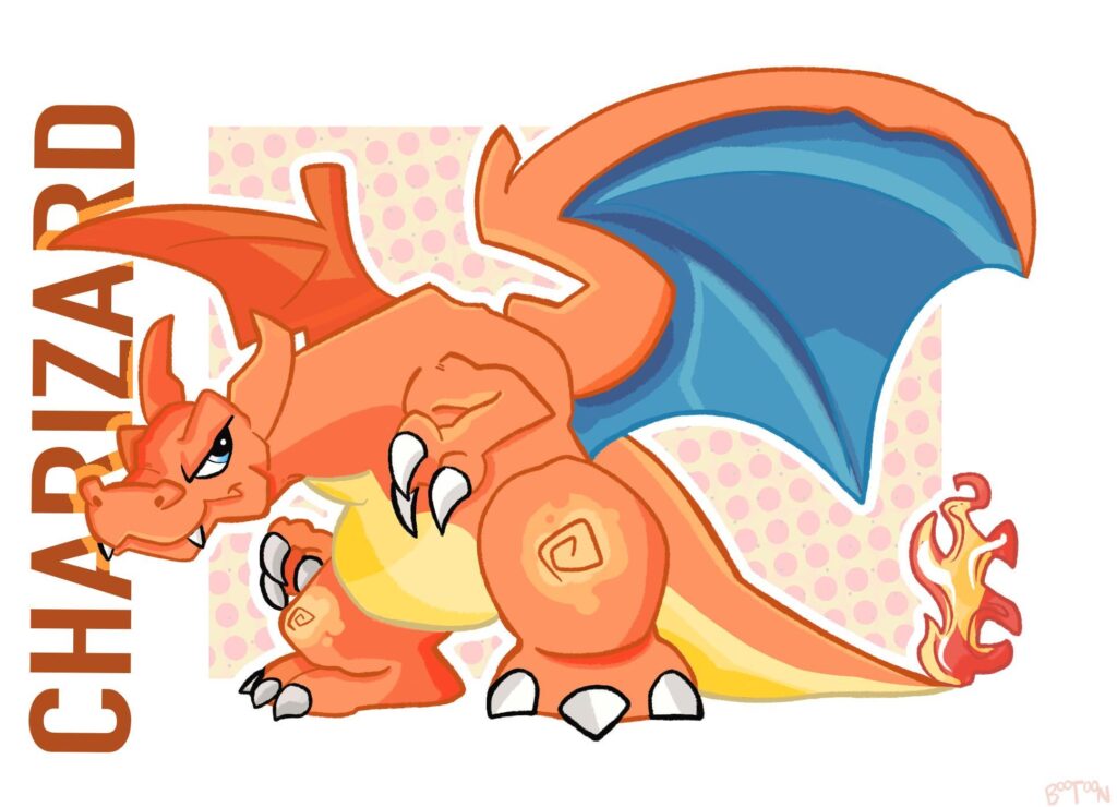 I drew Charizard!! 🔥
