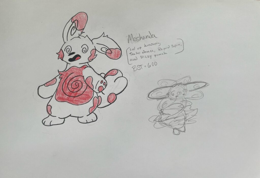 My new Spinda Evolution, Moshanda!!