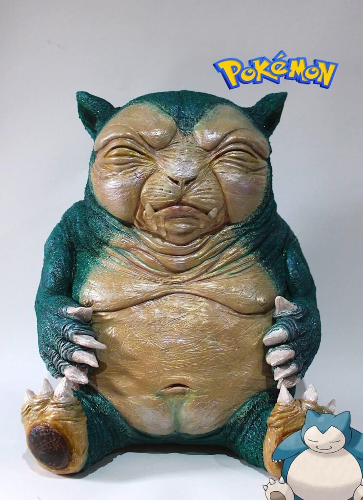 I made a Snorlax